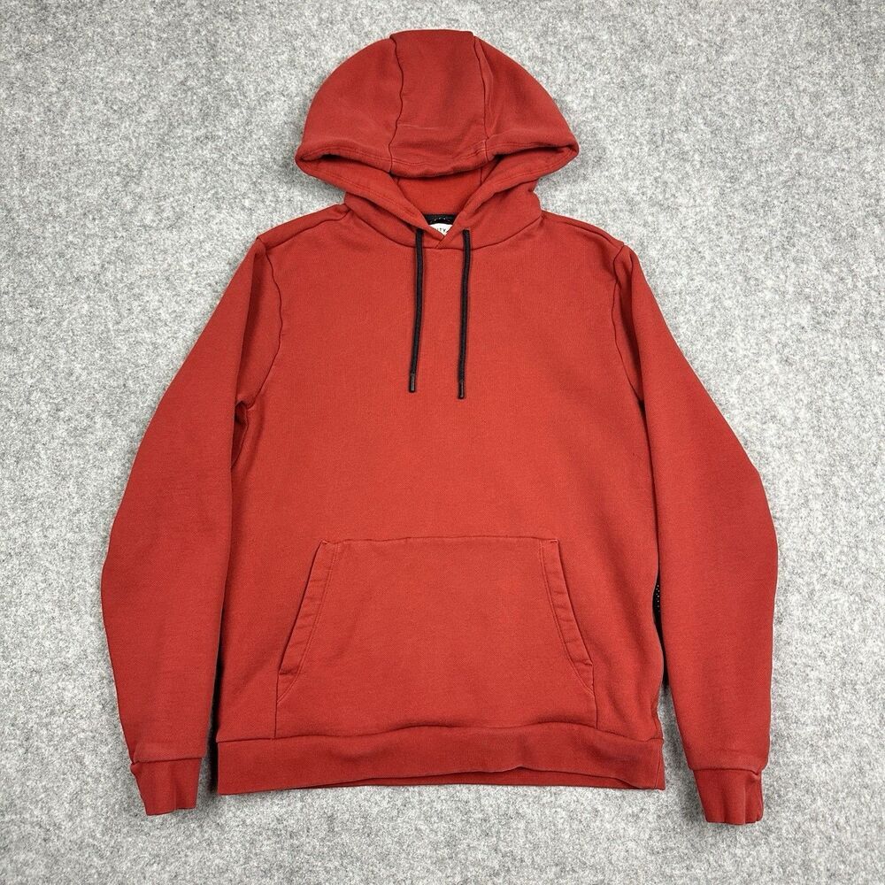 Hill City Hoodie Pullover Mens Small Hooded Sweatshirt Active Kangaroo Pocket*